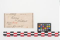Etiketten zu Eisenantennendolch (NHMW-PRAE-025027)